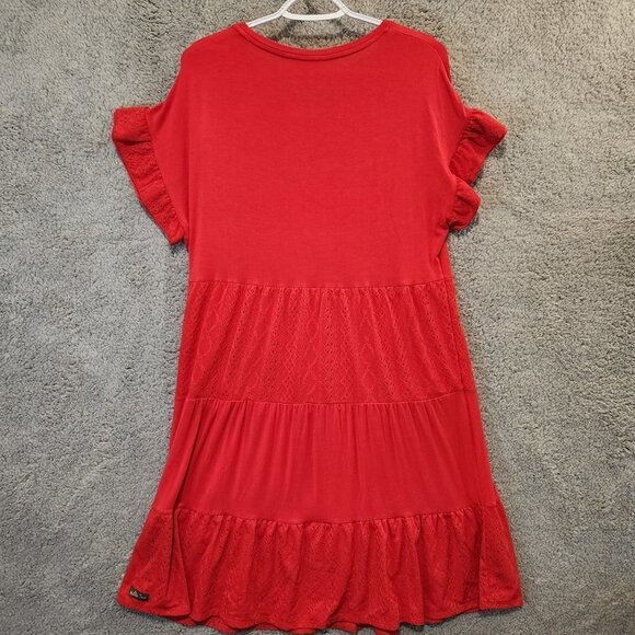 Matilda Jane Enchanted Garden Bellewood Knit and Eyelet Dress Sz M #33671D - Picture 6 of 7